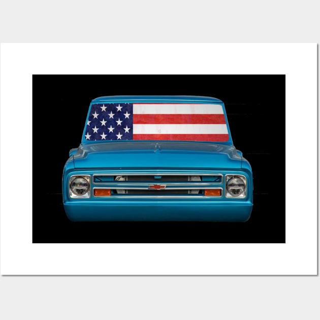 CHEVY C 10 PICKUP, CHEVROLET C-10 PICKUP Wall Art by Cult Classics